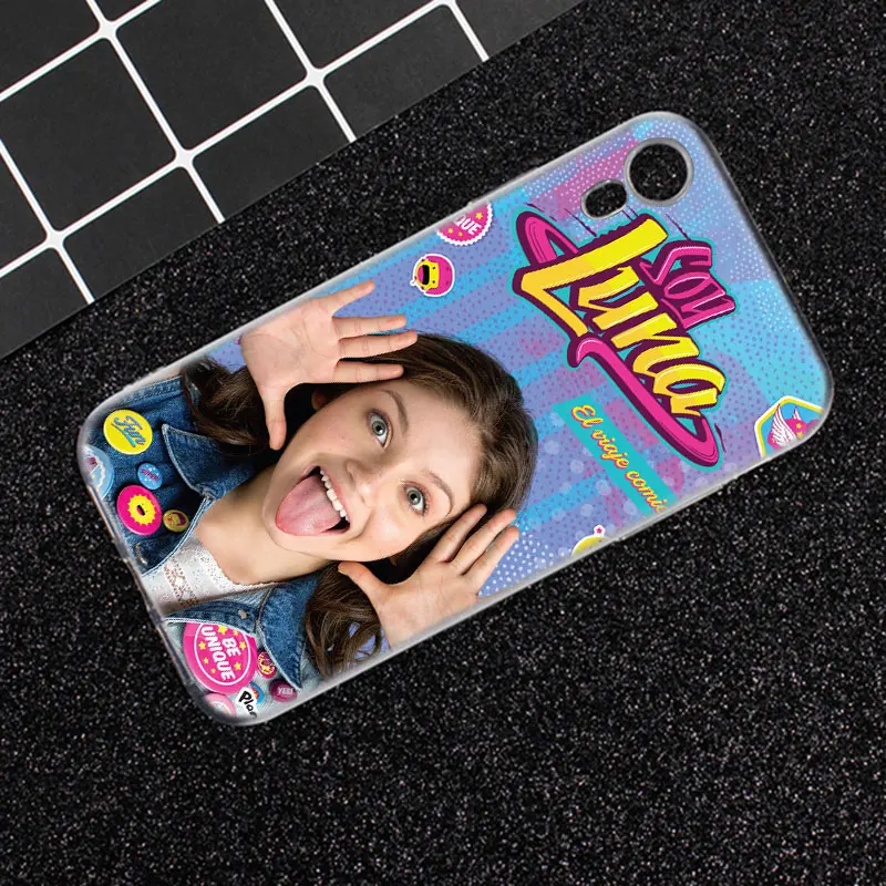 Модный силиконовый чехол Soy Luna для Apple IPhone 11 Pro XS Max X XR 7 8 6 6s Plus SE мягкий ТПУ