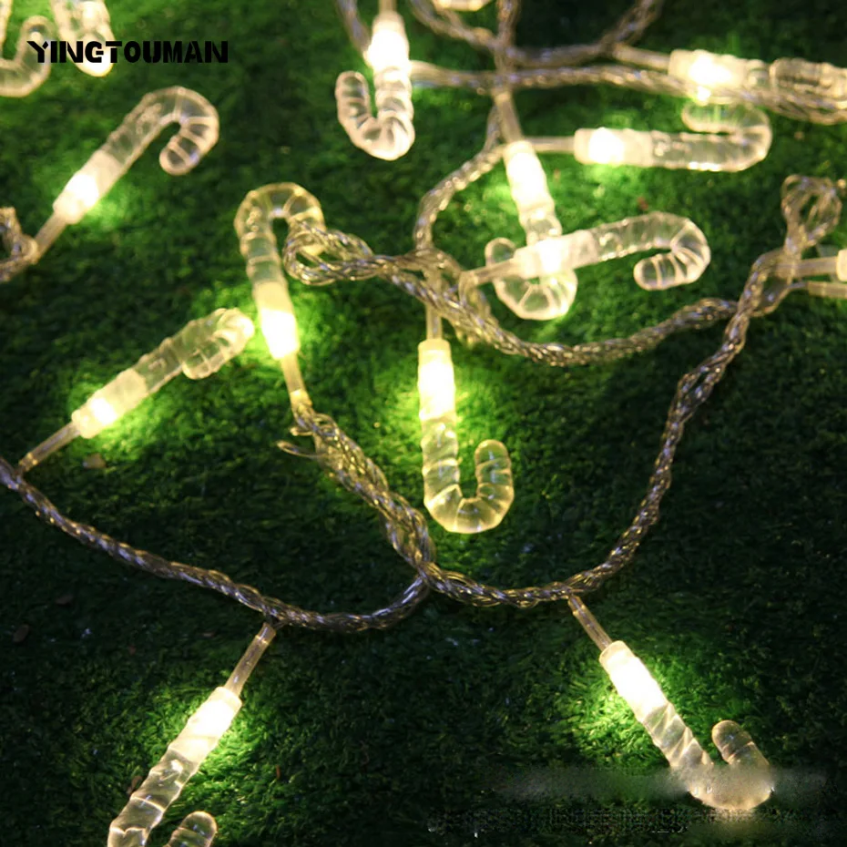YINGTOUMAN 1 2 м 5 10/20 led Рождественская вечеринка Огни наружное украшение праздничное