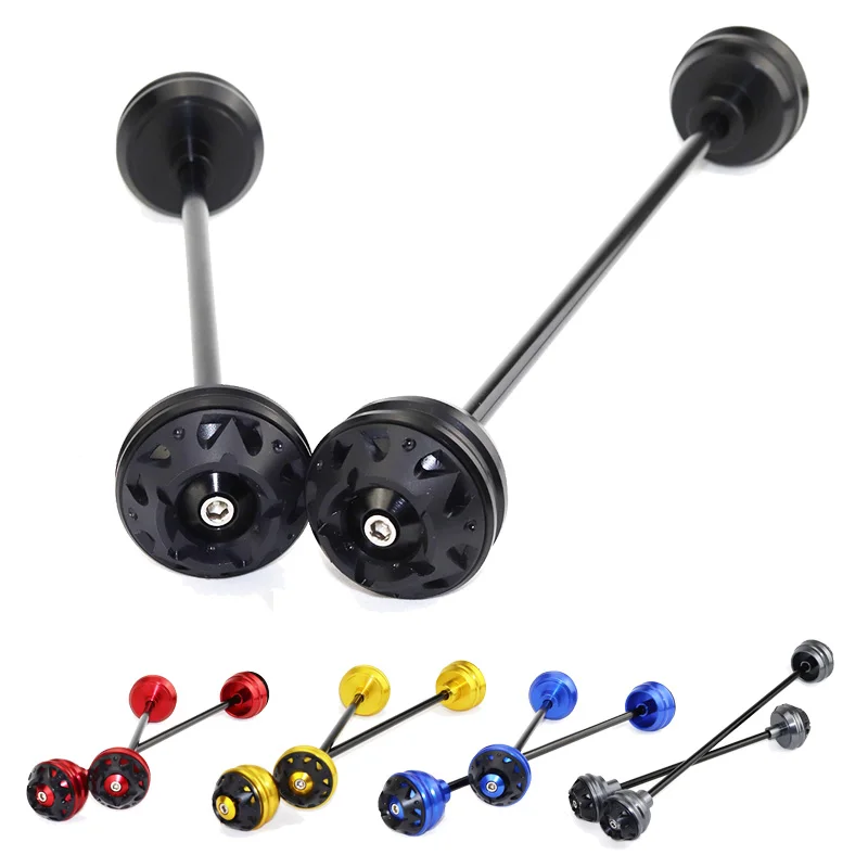 2 шт./компл. переднее и заднее колесо мотоцикла вилка осевые ползунки колпачок