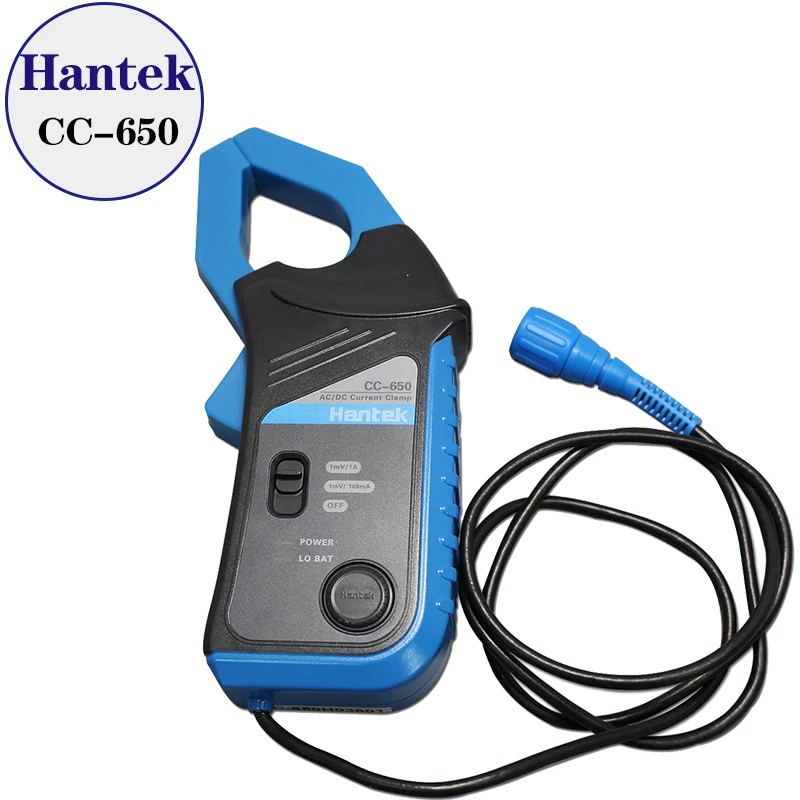 Осциллограф Hantek CC650 мультиметр с зажимом переменного/постоянного тока до 20 кГц
