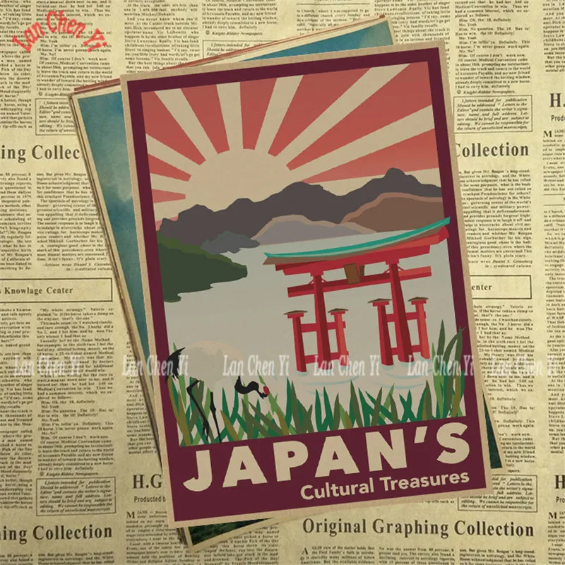 Нью-Йорк Джаз ночь плакат комплект из крафт-бумаги Бумага кафе бар ретро