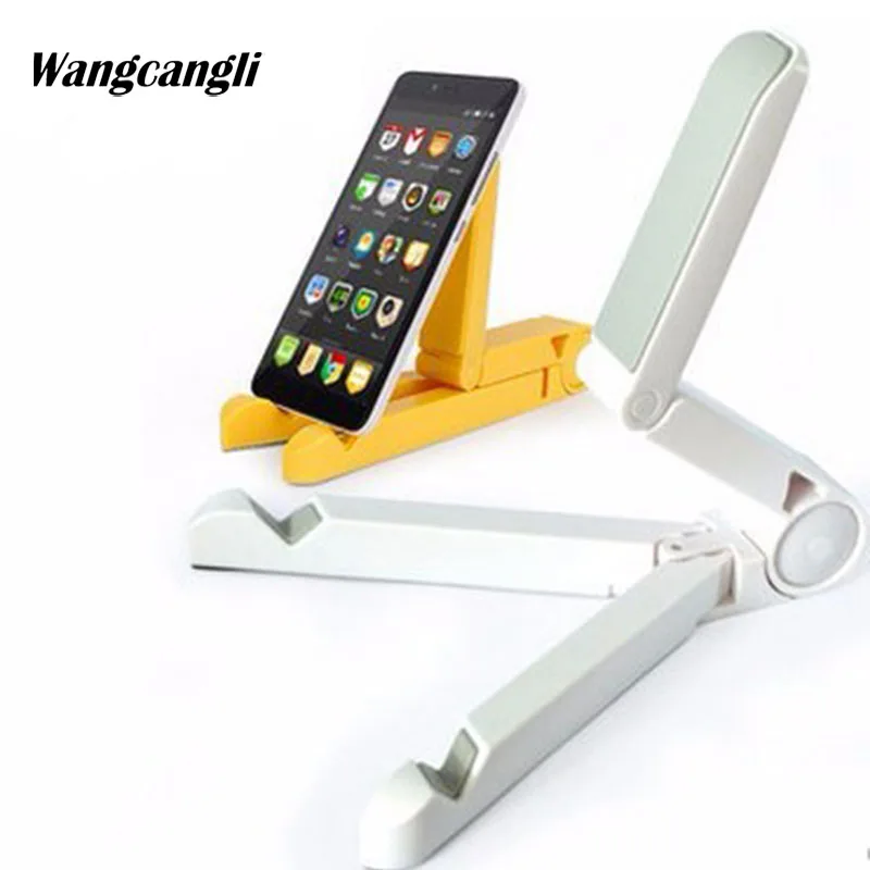 

Wangcangli Universal Foldable Tablet Holder Desktop Mobile Phone Holder Mount Adjustable for iPad Tablet Mobile Phone Stand