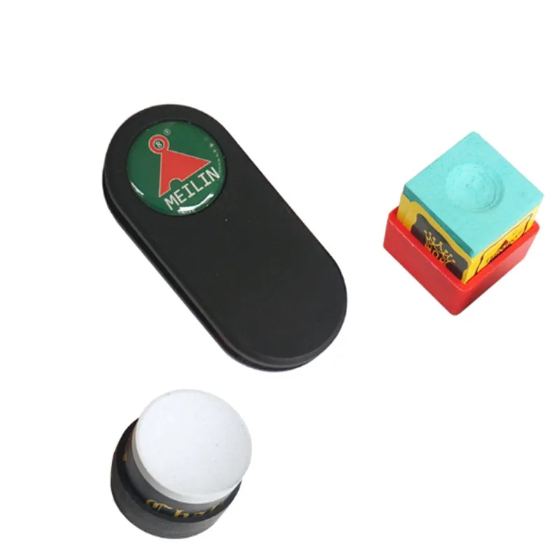 Сильный магнитный бесшумный бильярдный мел держатель округлый и квадратный