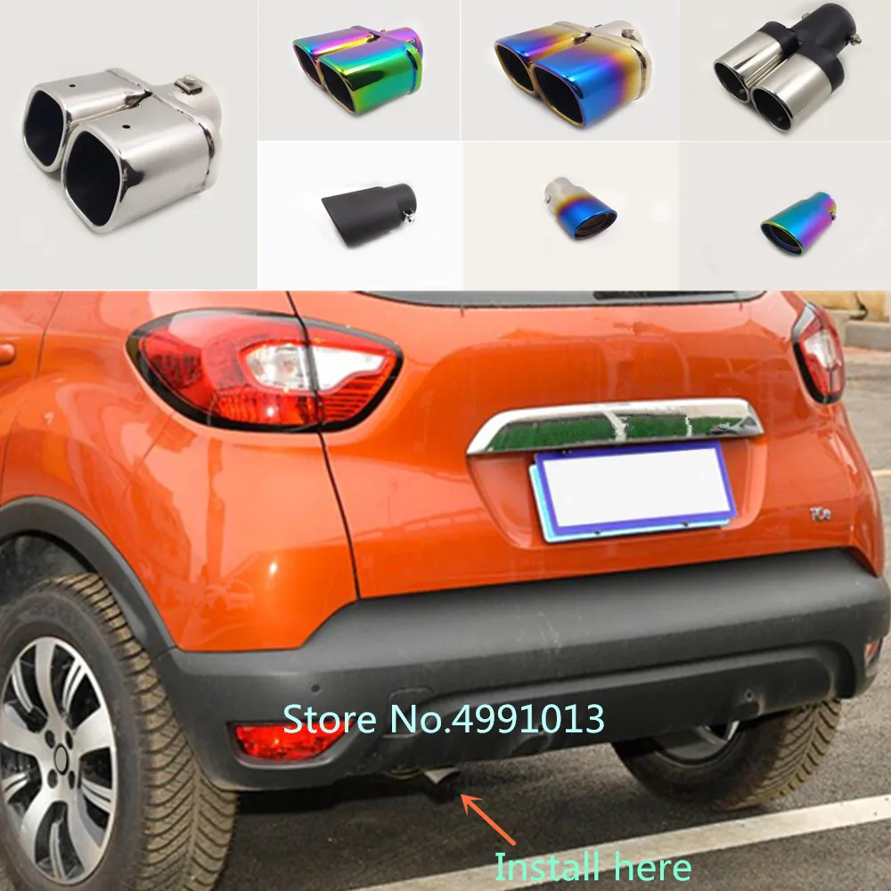 1 шт. выхлопная труба для Renault Captur 2015 2016 2017 2018|Выхлопной коллектор| |