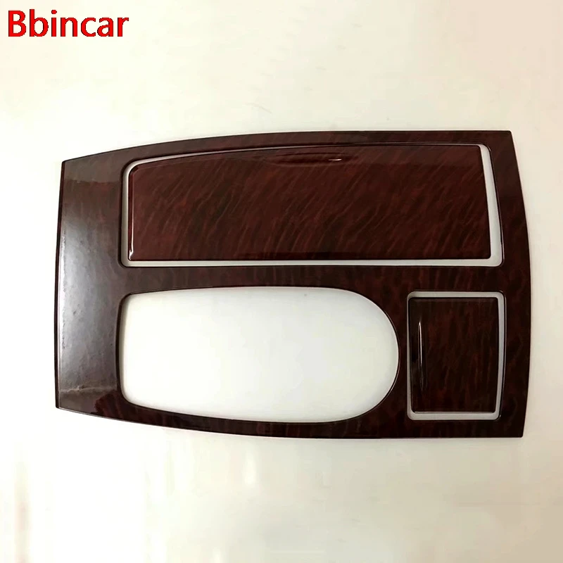 

Деревянный узор Bbincar для Nissan, Армада, патруль, рояль, Infiniti QX80, Y62, 2016, 2017, 2018, панель переключения передач автомобиля, крышка рамы, LHD