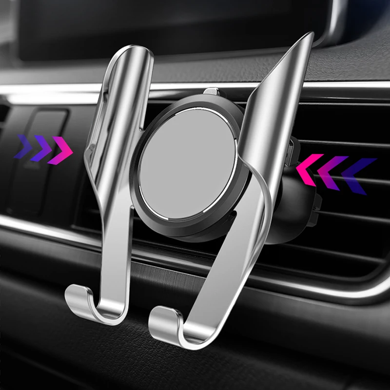 LINGCHEN автомобильный держатель телефона для iPhone поворотный в Автомобиль Air Vent