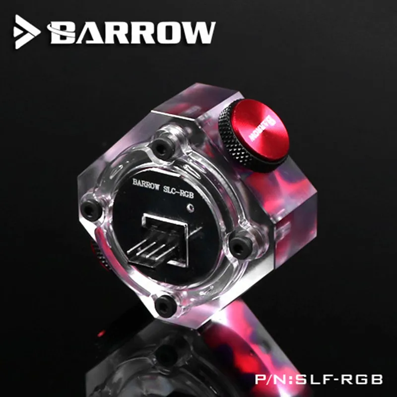 

Barrow RGB LED water cooling system dedicated water flow meter SLF-RGB