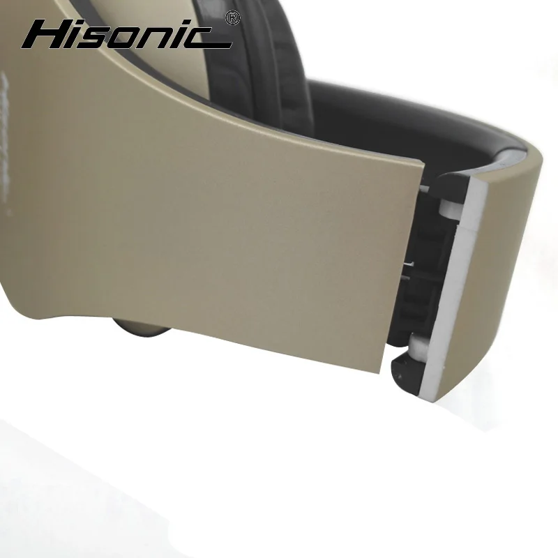 Hisonic Bluetooth-гарнитура Беспроводные Наушники Стерео Складные Спортивные Микрофон