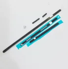 Оригинальный корпус Ymitn для Sony Xperia M2 S50H D2303 D2305, черныйбелый, 100%, боковые полоски, кнопки регулировки громкости, кнопки камеры