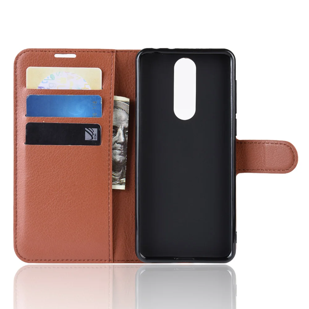 Чехол для Alcatel 3 2019 5053Y 5053D 5053K высококачественный кожаный чехол-книжка с