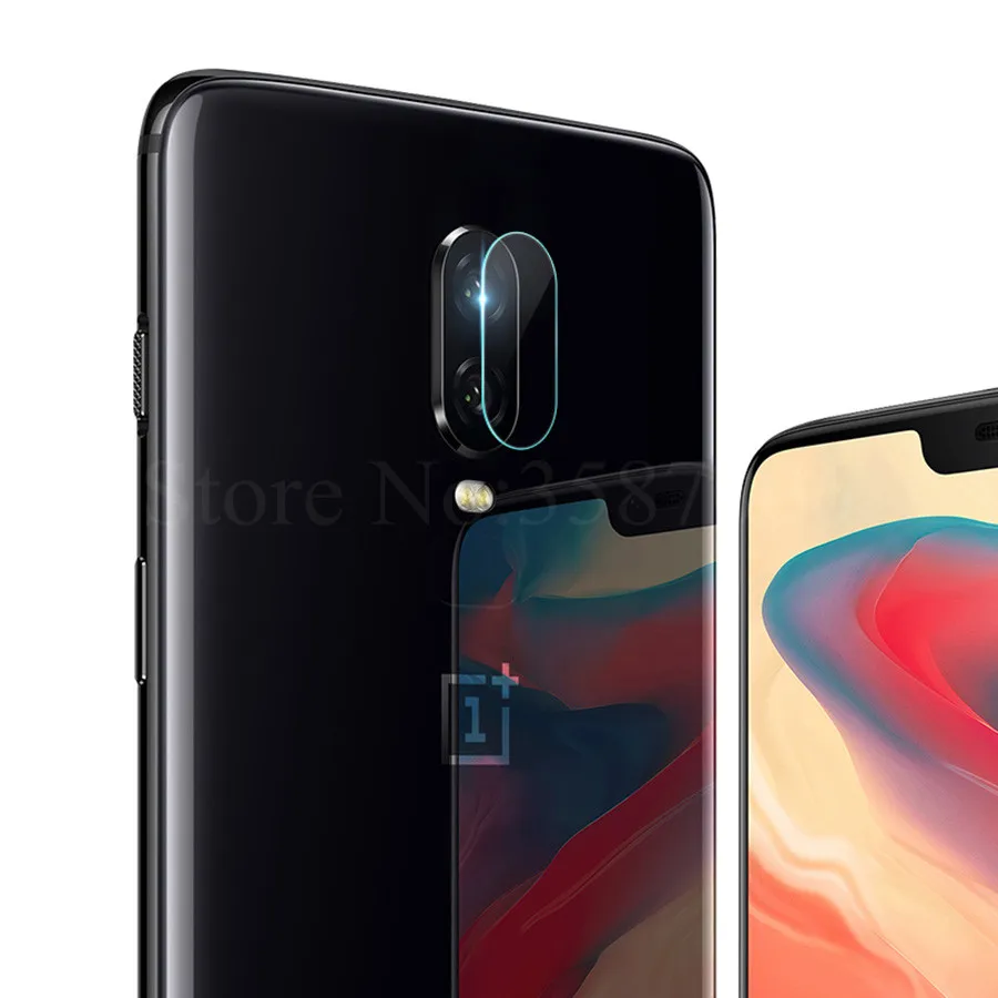 2 шт. для OnePlus 6 назад Камера объектив закаленное Стекло Oneplus полное покрытие один