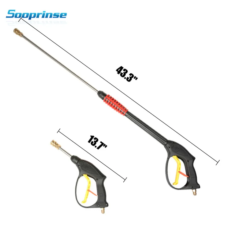 Sooprinse Автомойка высокого давления пенопластовый пистолет инструмент для мытья