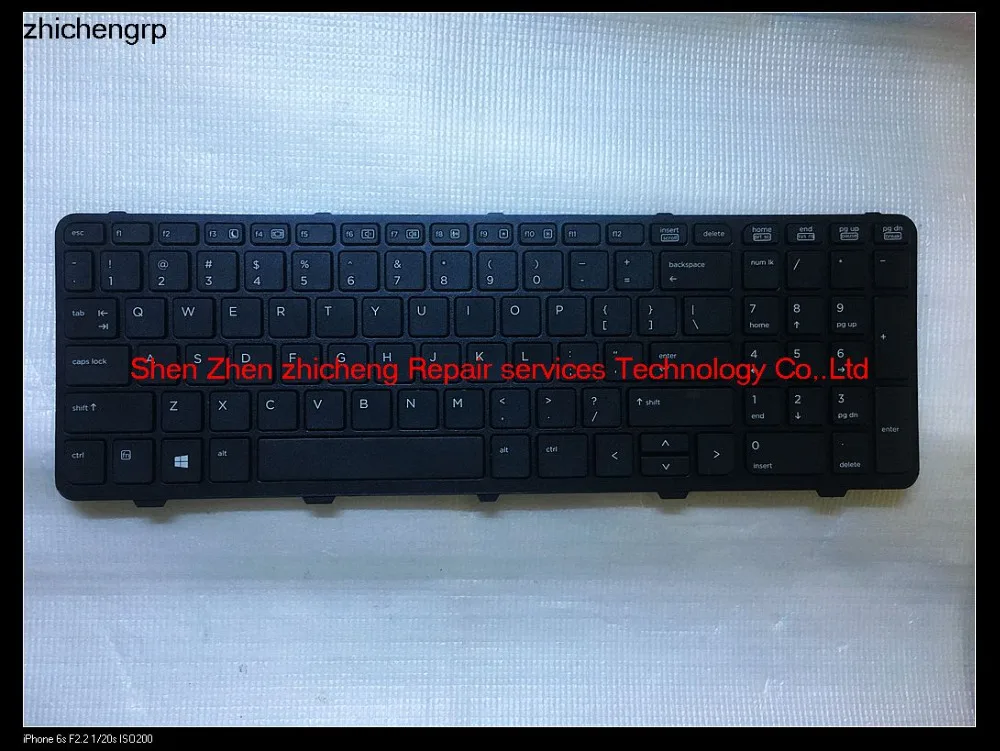 Для hp ProBook 650 655 G1 ноутбук черная клавиатура с раскладкой стандарта США V139526AS1 US 736648