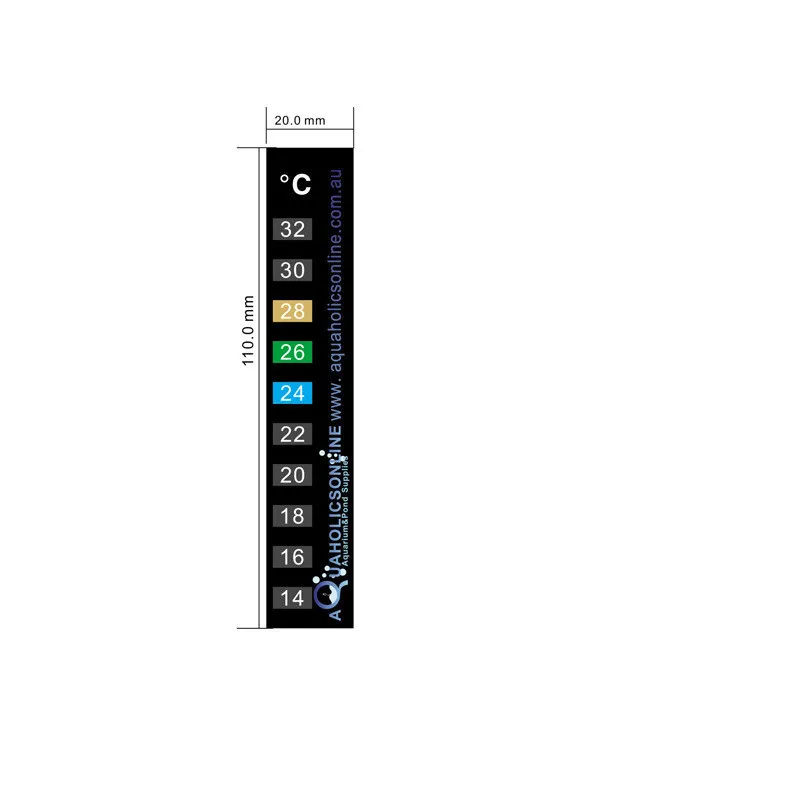Aquarium Fish Tank Thermometer Temperature Sticker Accessories Digital Dual Scale Stick-on High Quality Durable | Дом и сад