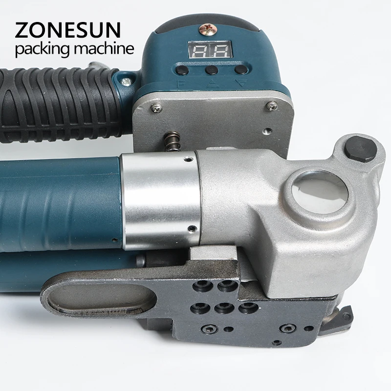 ZONESUN DD19 полипропиленовый инструмент для обвязки пэт на батарейках портативная