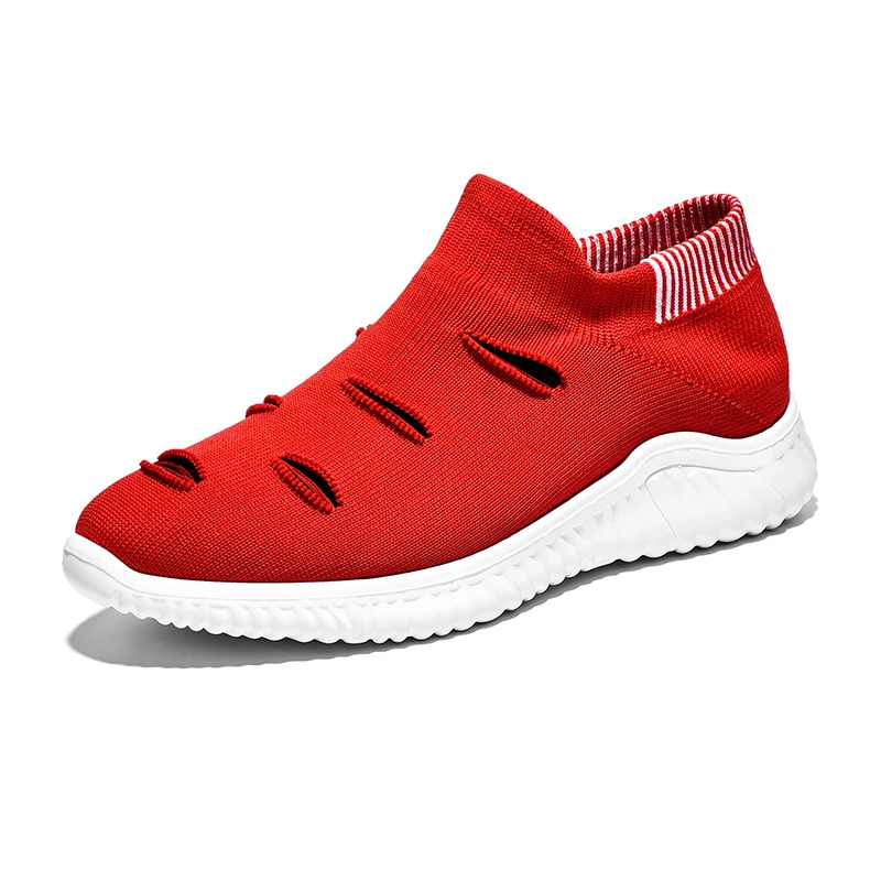 Hemmyi/повседневная мужская обувь Новинка 2019 года слипоны chaussure homme дышащая удобная