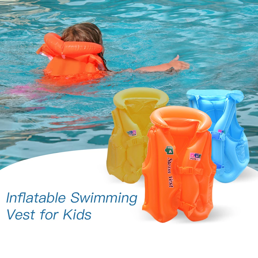Надувной спасательный жилет для детей плавающий плавания|Спасательный жилет| |