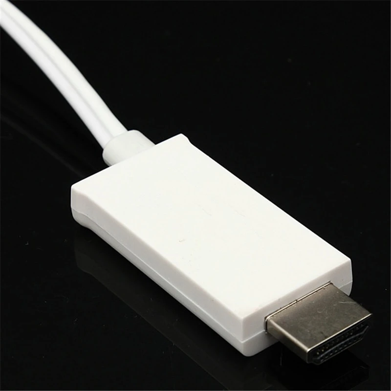 Высокое разрешение микро USB ссылка на HDMI ТВ кабель адаптер Аудио Видео av-адаптер