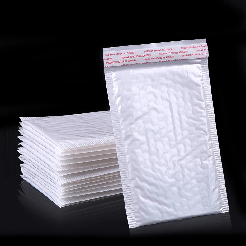 Office Stationery Paper(18* 23cm+ 3.5cm) 10 Pieces / White Envelope Paper Bubble Bag Foam Collision Postage Delivery Bag