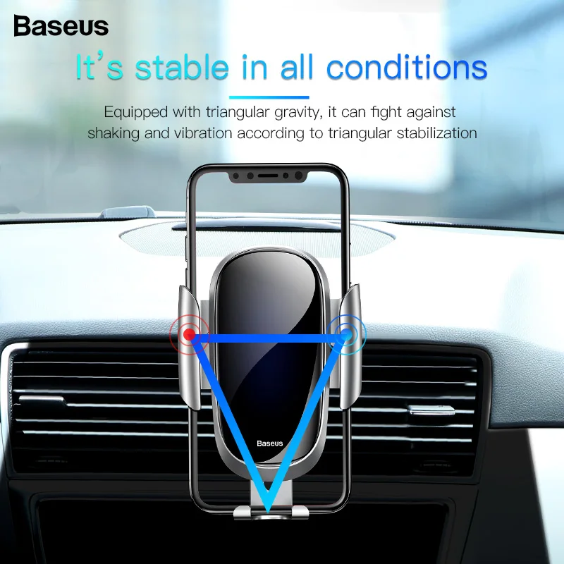 Держатель для телефона Baseus iPhone samsung мобильный телефон металлический