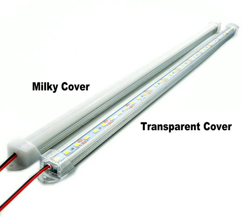 20 шт. 30 см 5630 5730 DC12V жесткая полоса с U алюминиевым профилем Корпус Корпуса корпуса
