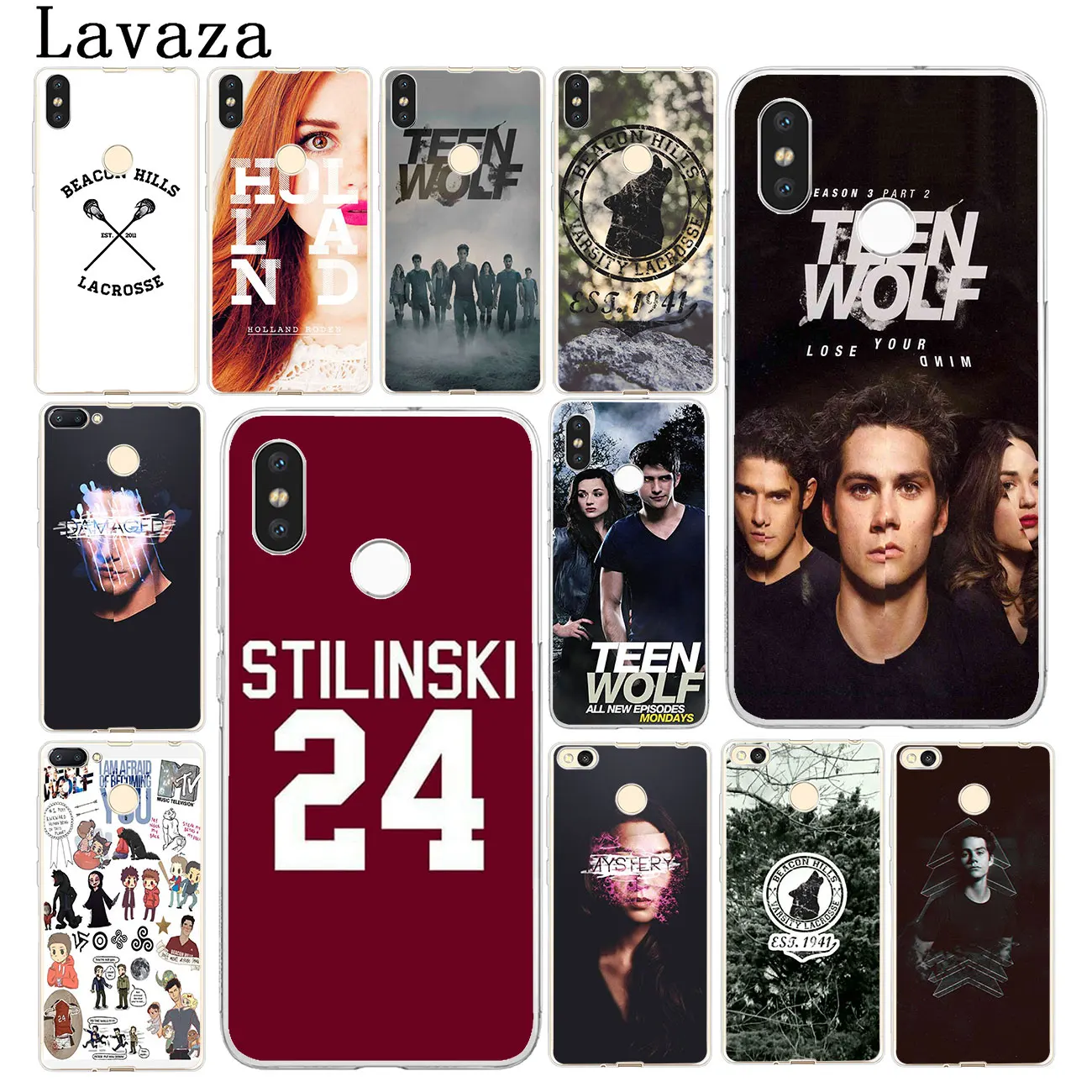 Модный чехол для телефона Lavaza Stilinski 24 Teen Wolf Xiaomi MI 9 9T A3 PRO CC9 CC9E 8 A2 Lite SE A1 pocophone f1 6 6X 5X MAX