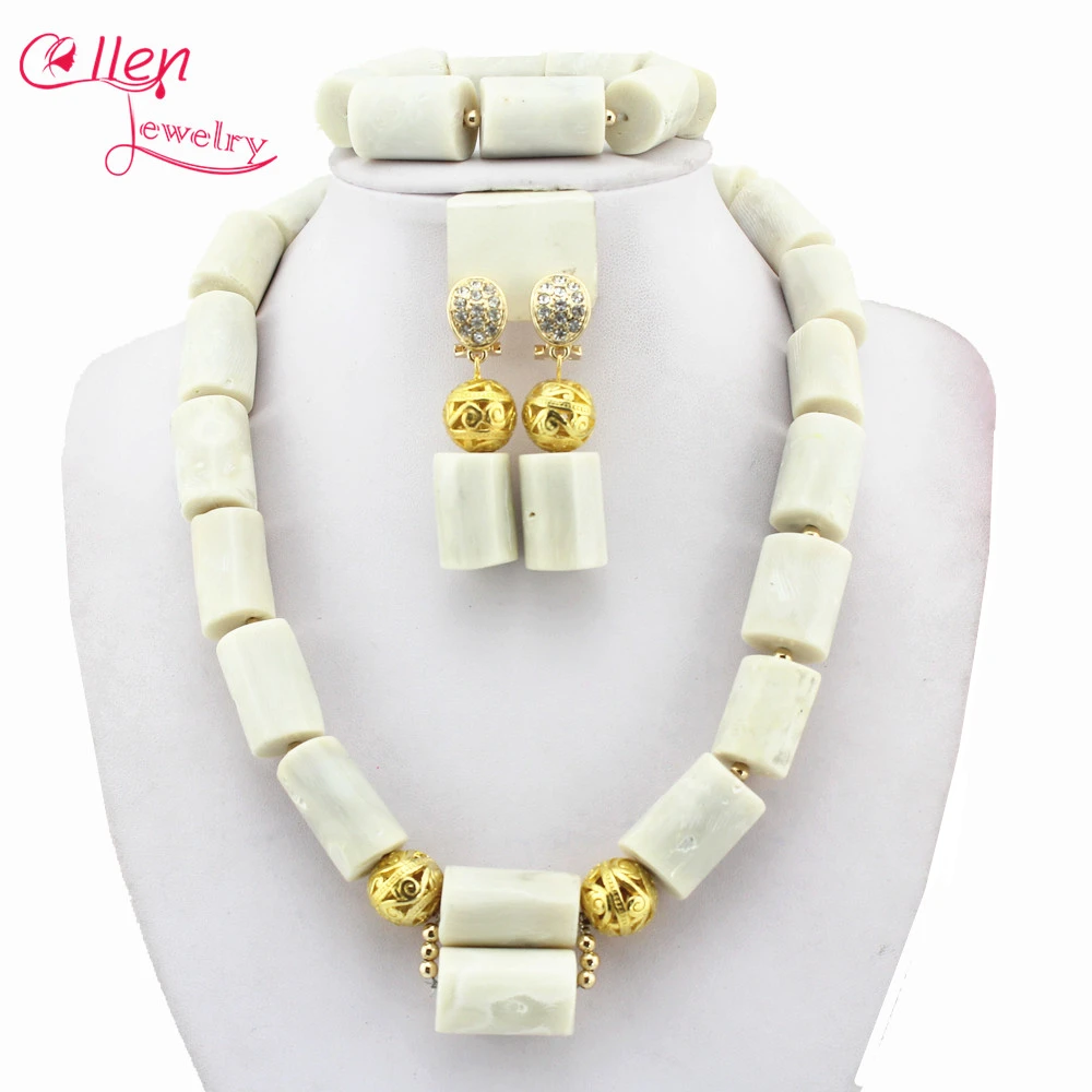 Комплект из колье и серёг в африканском стиле|coral jewelry set|necklace setbeaded set |