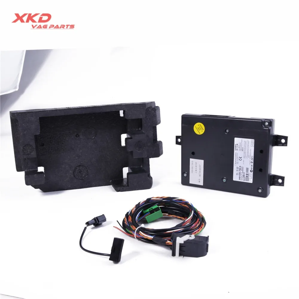 Модуль 9W2 Bluetooth + жгут проводов модуль с поролоновым кронштейном для VW Golf Jetta MK5/MK6