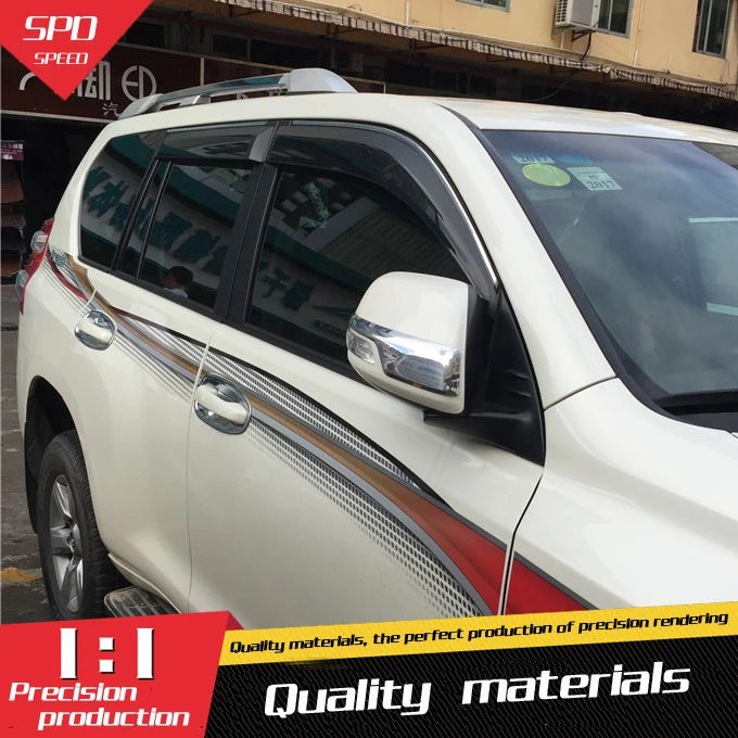 Пластиковый оконный козырек для PRADO вентиляционные оттенки защита от солнца и