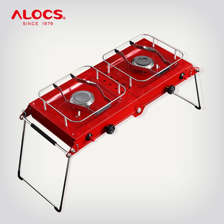 Туристическая газовая горелка ALOCS CS-G06 складная компактная 3000 Вт | Спорт и