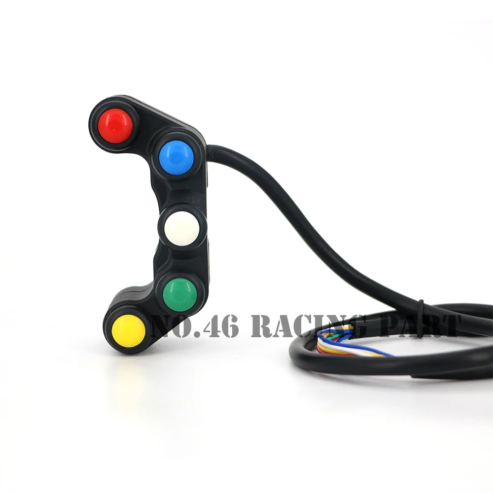 5-кнопочный переключатель для мотоцикла/переключатель Mv agusta Brutale 675/750/800/910/920/1078/1090