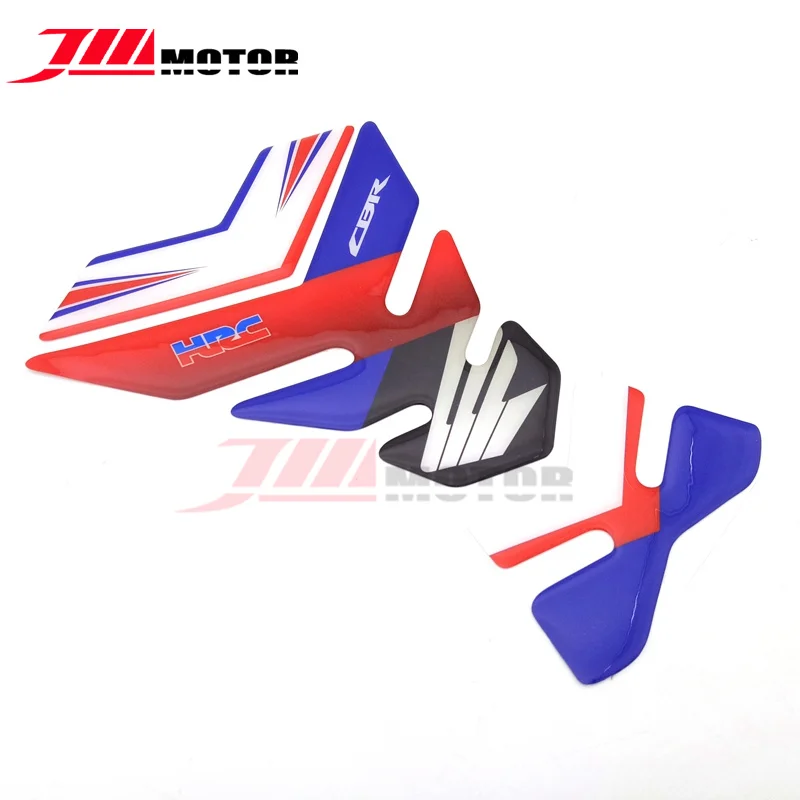 

Motorcycle Carbon Fiber 3D Emblem Tank Pad Protective Decal Sticker For Honda CBR250RR CBR400RR CBR600RR CBR954RR CBR1000RR HRC