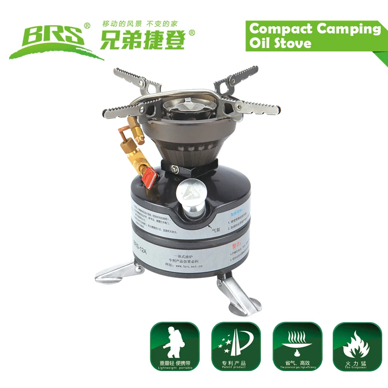 BRS 12A на открытом воздухе кемпинг бензиновая плита цельная горелки кухонная
