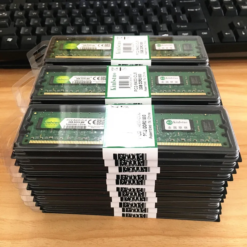 Kinlstuo DDR2 Rams 2 ГБ 800 МГц ПК 6400 настольная память ddr2 4 1 667 полностью совместимая