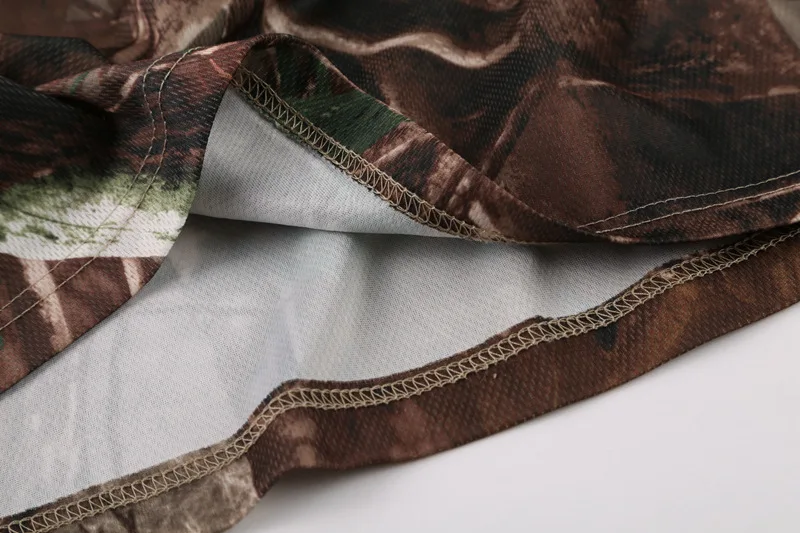 Summer Mens Outdoor Sports Training Quick Dry T-shirt Climbing Hiking Camping Climbing Camo Breathable Military Tactical T Shirt