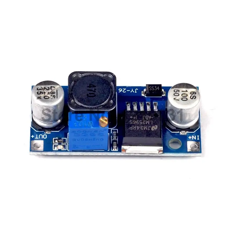 10 шт Высокое качество 3A Регулируемый DC LM2596 LM2596S ADJ Вход 3 V 40 Выход 1 25 35 понижающий