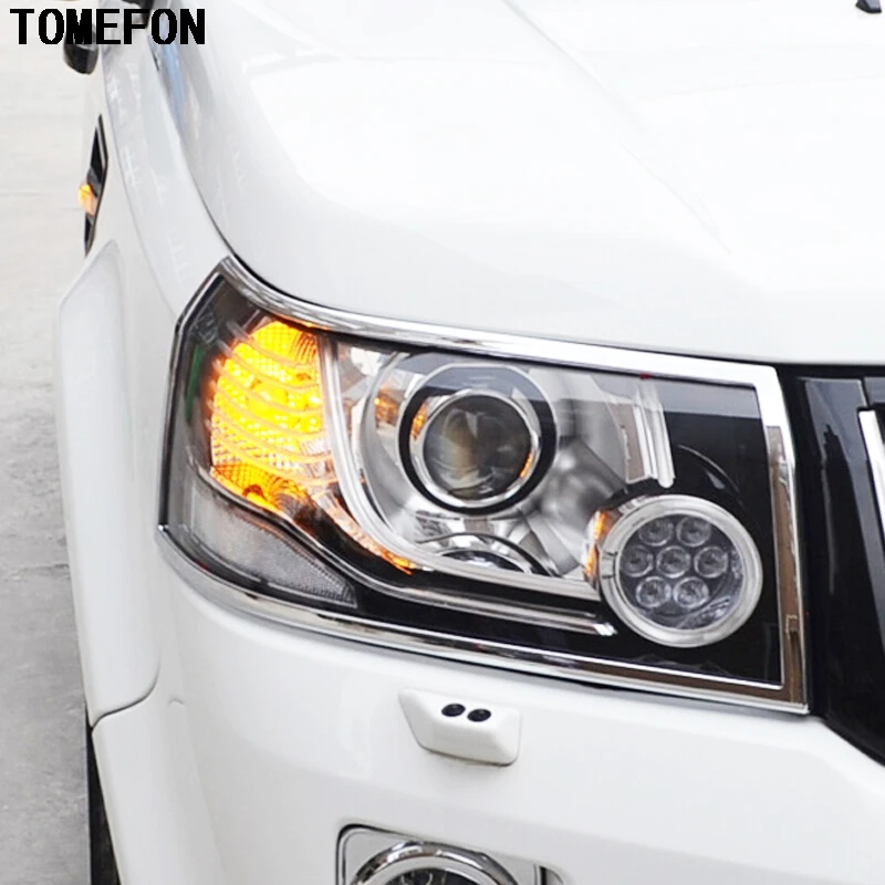 TOMEFON ABS хром для Land Rover Freelander 2 LR2 2012 2013 2014 2015 Передняя Задняя крышка фары головной