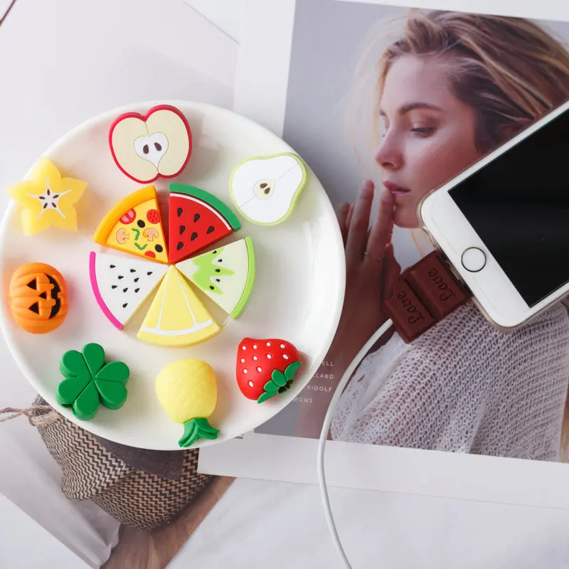 USB-протектор для кабеля намотка держатель телефона аксессуары Samsung MP3 MP4 USB