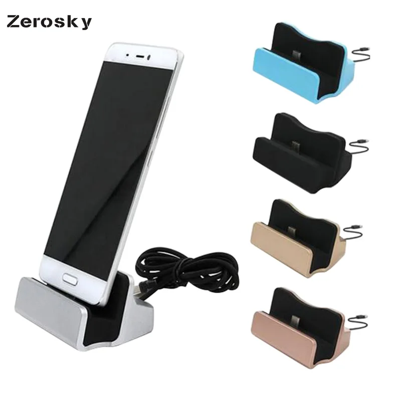 Док станция Zerosky для Meizu Pro 56 Xiaomi Samsung Huawei USB 3 1 Type C|base dock|dock stationcharging base |