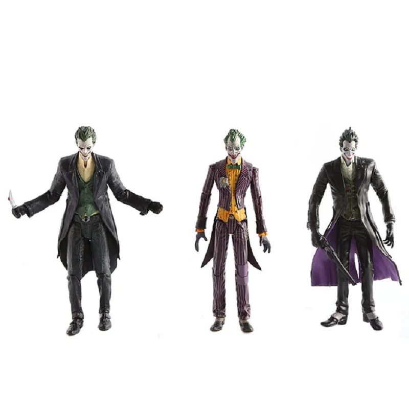 17 см Бэтмен и Джокер ПВХ фигурка игрушка аниме фильм коллекция Juguetes мультфильм