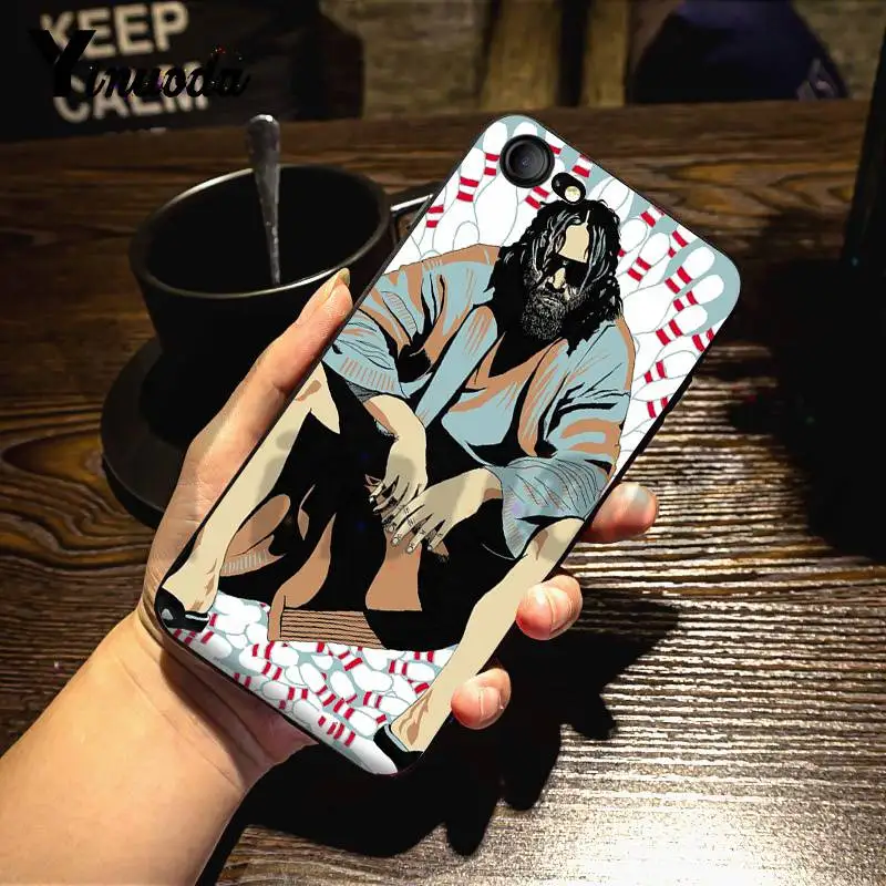 Yinuoda для iphone 7 6 X чехол фильм Большой Lebowski блестящий красочный чехол для телефона для iphone 7X6 6S 8 Plus X 5 5S SE 5C - Цвет: 9