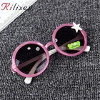 RILIXES детские солнцезащитные очки для мальчиков и девочек, винтажные Круглые Солнцезащитные очки UV 400, детские солнцезащитные очки