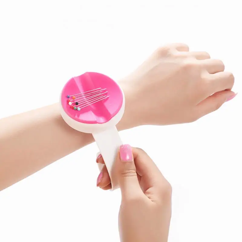 Магнитный браслет одежда Пластик DIY круглые швейная игла чехол ящик для хранения