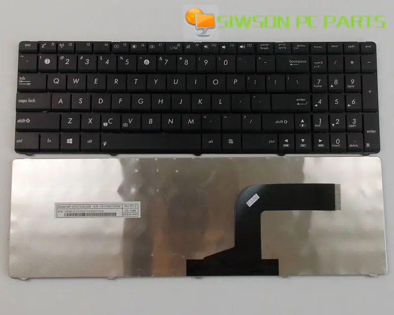 

Новая клавиатура US Version для ноутбука ASUS W90V W90VN W90VP N61VG N61VN N53TA N53TK N53DA
