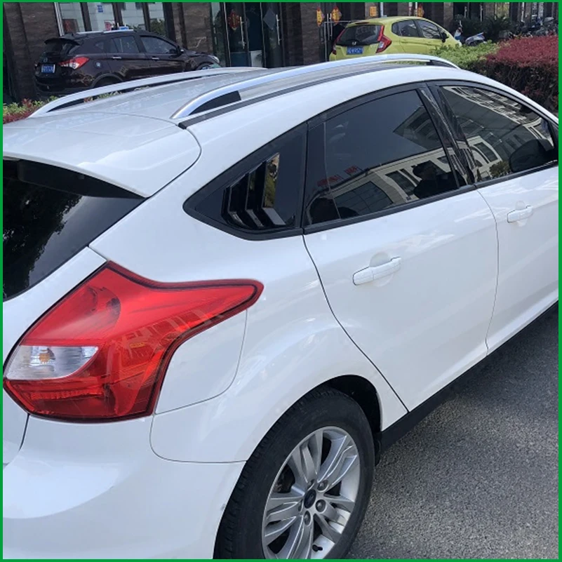 Для Ford Focus Хэтчбек 2012 2013 2014 2015 2016 2017 ABS дверная жалюзи рамка подоконник Формовочная