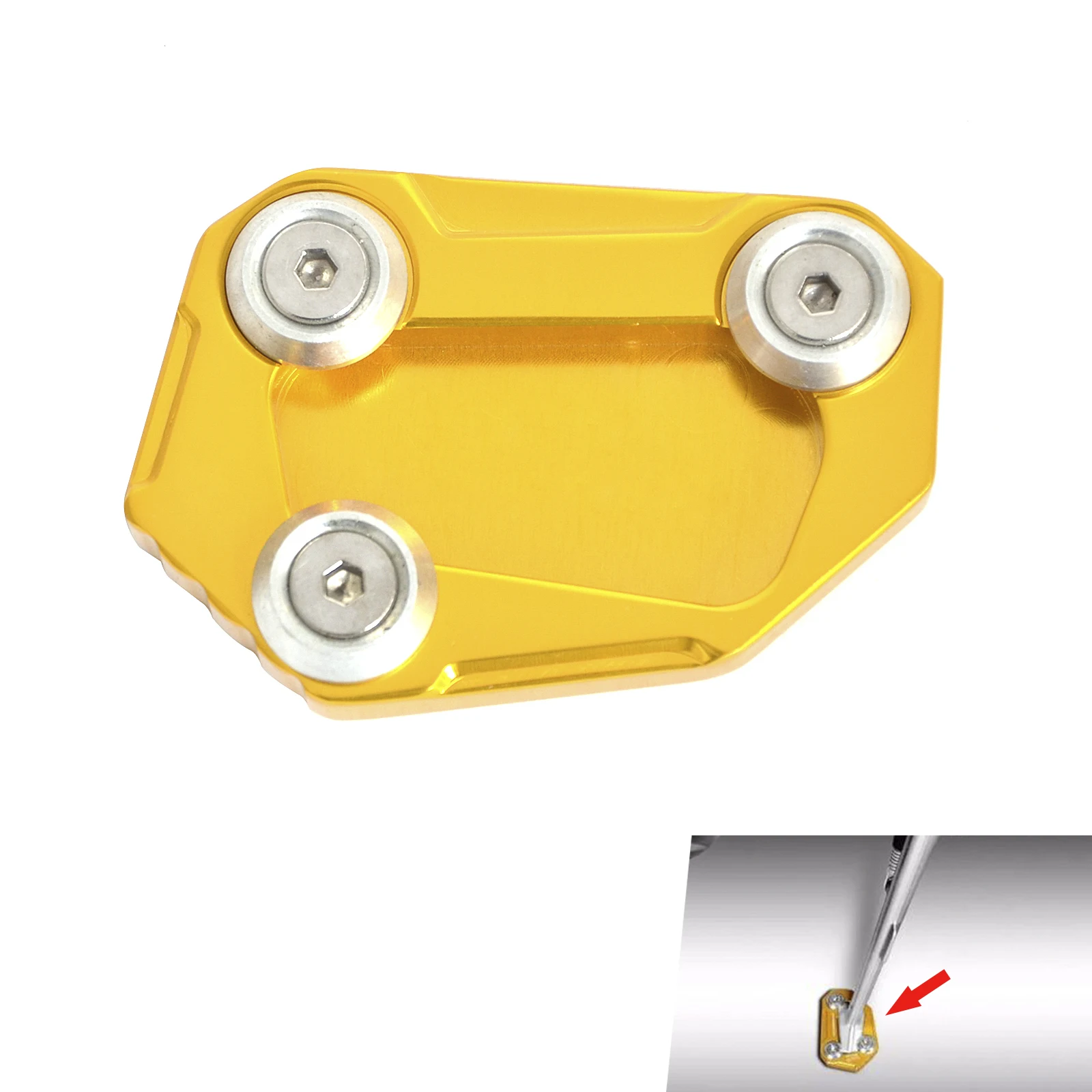 Kickstand боковая стойка расширения площадка для увеличения BMW S1000R 2014 2015 2016 S 1000R 1000 R