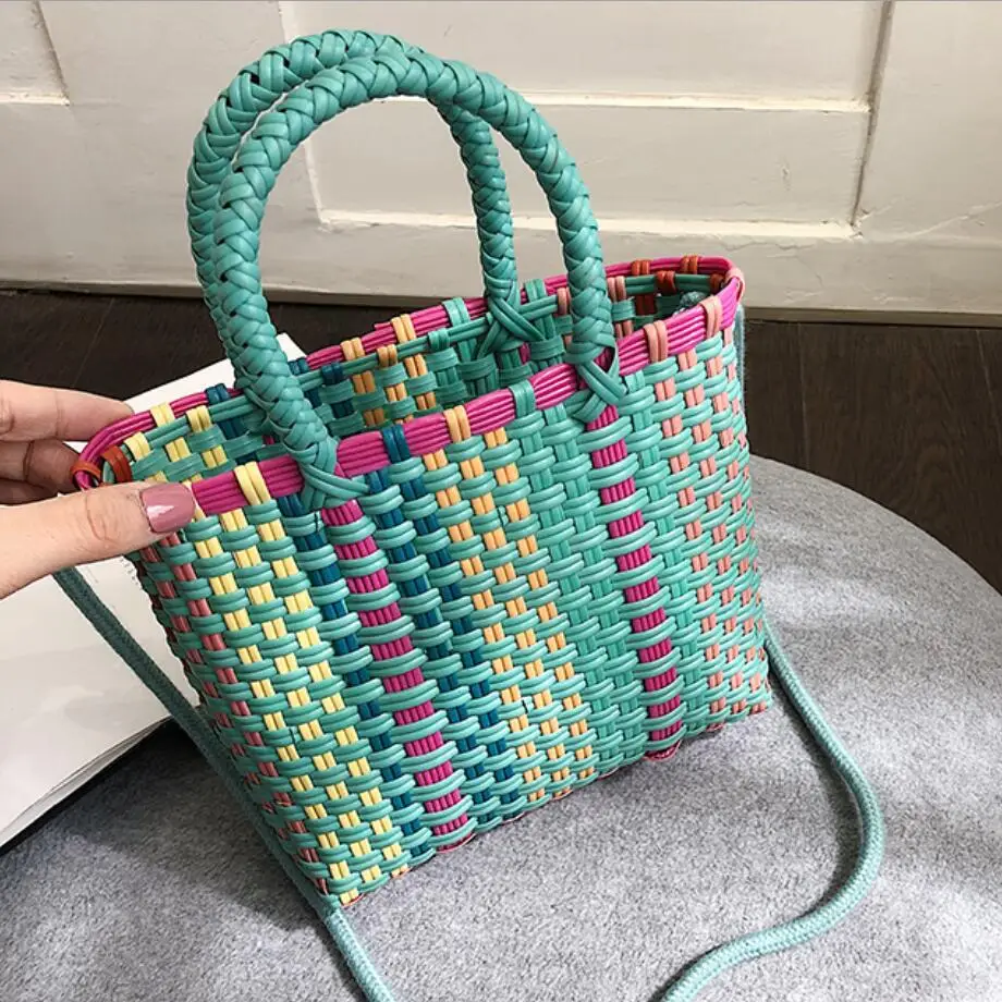 Праздничная пляжная дорожная сумка 2019 летняя Новая высококачественная ткацкая