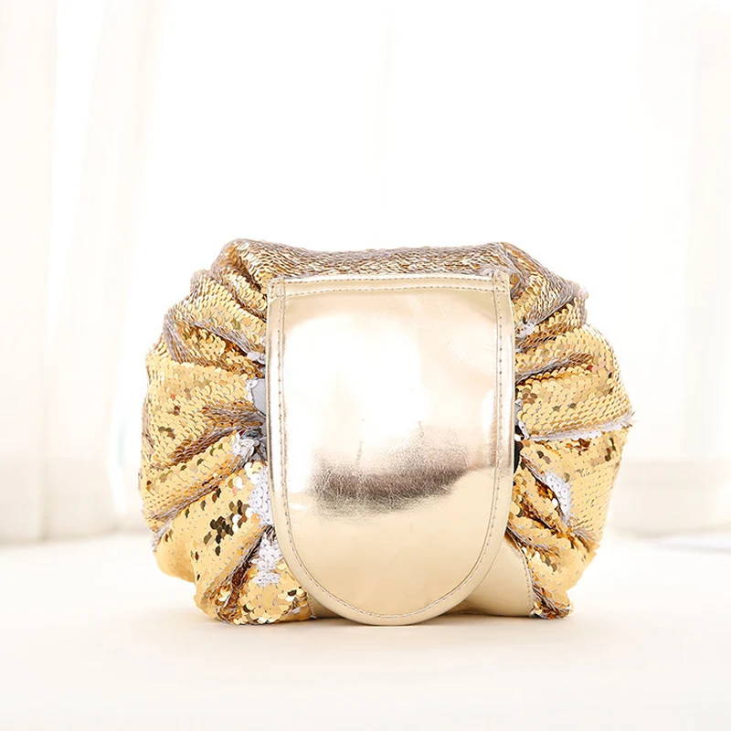 Водонепроницаемые женские косметички с быстрой шнуровкой косметичка для