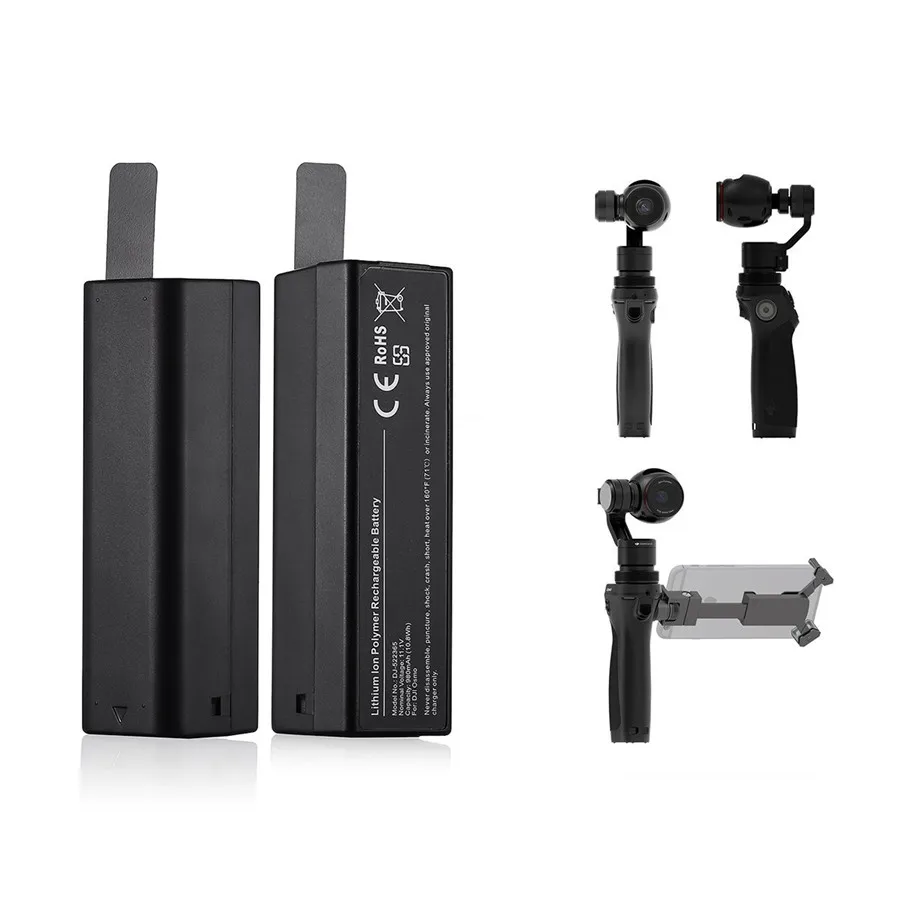 Интеллектуальный Li-Po аккумулятор 11,1 V 980mAh для DJI Osmo, Osmo+ ручной 4K Gimbal, OSMO Mobile, Osmo интеллектуальное зарядное устройство