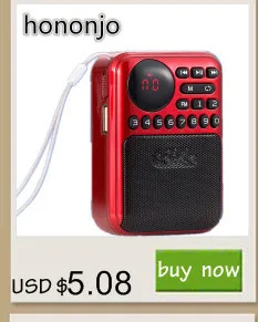 Мини Портативный колонки открытый Танцы динамик карты памяти FM радио музыка объемного MP3 плеер старик C-865